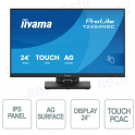Iiyama ProLite T2454MSC-B3AG 24” Touchscreen – Professional Precision and Comfort