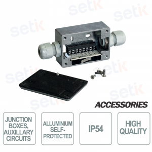 Eaton 1463-CSA Junction Box – 6-Pole Aluminum IP54 Resistant and Safe