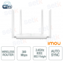 IMOU HR340 Wi-Fi Router: 300 Mbps Connection, Auto-Sync Cameras and Intelligent Accelerated Streams