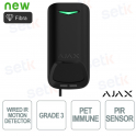 Ajax Superior MotionProtect Plus G3 Fiber Black – Wired PIR and Microwave Motion Sensor with Advanced Anti-Masking