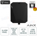 Ajax Superior Hub Hybrid 2 Black: Professional Hybrid Control Panel with Ethernet and Dual SIM