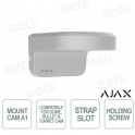 Support de fixation sécurisé Ajax MountCam A1 blanc pour vidéosurveillance