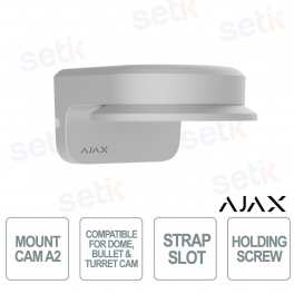 Ajax MountCam A2 White – Professional Mount for IP Cameras