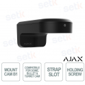 Ajax MountCam B1 Nero – Staffa a Parete per Montaggio per Videosorveglianza