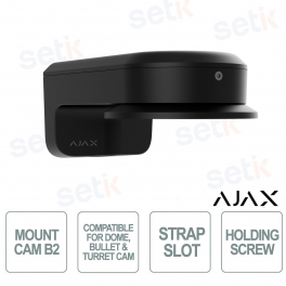 Ajax MountCam B2 Black Wall Mount – Professional Mount for IP Cameras