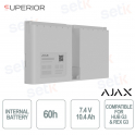 Ajax Superior Internal Battery (60h) White: Certified Battery for G3 Hub