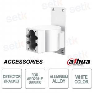 Supporto da Parete Regolabile - ARA34E-WH - per Rilevatori ARD2251E - Dahua