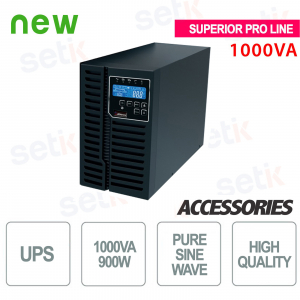 Uninterruptible power supply UPS 1000VA / 900W - Superior Pro