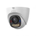 Telecamera IP Dome PoE da esterno IP67 con rilevamento persone/veicoli e deterrenza attiva