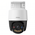 Telecamera IP POE 5MP PT con AI deterrenza attiva e luci rosse/blu