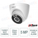 copy of Caméra IP ONVIF® Eyeball 2MP - Objectif fixe 2.8mm - WIFI - IR 30m - Microphone - Haut-parleur