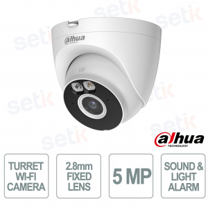 copy of Caméra IP ONVIF® Eyeball 2MP - Objectif fixe 2.8mm - WIFI - IR 30m - Microphone - Haut-parleur
