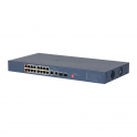 CS4218-16ET-135-V2 18 Port Cloud Managed PoE Switch 135W with 16 PoE Ports and Gigabit Uplink - Dahua