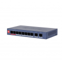 Switch PoE Cloud Managed CS4010-8GT-110 10 Porte Gigabit con 8 PoE 110W per Reti Professionali - Dahua
