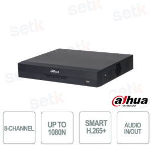 XVR4108HS-I/T WizSense 8 Canali AI Penta-brid con SMD Plus Smart Dual Light e Audio Bidirezionale - Dahua