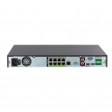 NVR5208-8P-XI/Pro WizMind AI Enregistreur vidéo réseau PoE 8 canaux avec reconnaissance faciale et sortie HDMI 8K - Dahua