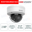 DS-2CD1723G2-LIZSU Telecamera IP Dome 2MP AI Varifocale Smart Hybrid Light IP67 IK08 - Hikvision
