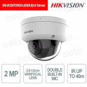Hikvision 2MP AcuSense IP Dome Camera with Motorized Varifocal Lens and Smart Hybrid Light