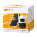 Imou AOV Dual Kit - 1x Telecamera AOV Dual 10MP Batteria + 1x Pannello Solare FSP008