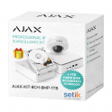 AJAX SYSTEMS KIT – 8-Channel NVR with HDMI + 8MP Mini DomeCam + Free 1TB HDD