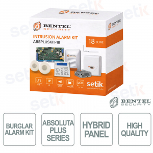 Bentel ABSPlusKit 18 – Kit Allarme Professionale Absoluta Plus