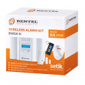 Komplettes kabelloses PIR 64 Zone Kit - Sicherheitseinbruch - Bentel