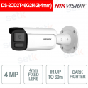 4MP 4mm AcuSense DarkFighter IR 60m IP67 Bullet IP Camera - Hikvision