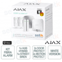 AJAX Professional Alarm Fiber Kit Wireless Ethernet - 2G - White