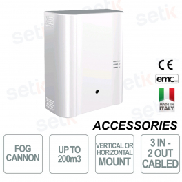 Pompe modulaire 200 - Jusqu'à 200 m³ - Sac de 500 ml non inclus - 3 entrées, 2 sorties filaires