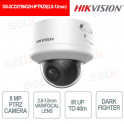 DS-2CD2786G2H-IPTRZS 8MP AcuSense PTRZ Varifocal 2.8-12mm DarkFighter IP66 IK10 - Hikvision