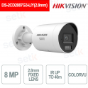DS-2CD2087G3-LIY 8MP ColorVu 2.8mm F1.0 IP67 Smart Hybrid Light Deep Learning - Hikvision