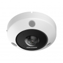 DS-2CD6365G1-IVS 6MP Fisheye 360° 1.16mm IR 15m DeepinView IP67 IK10 - Hikvision