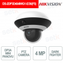 DS-2DP3D404IWG1-E/36 4MP Mini PanoVu PTZ 4x DarkFighter IP54 with IR 20m and PoE - Hikvision