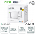 Ajax Starter Kit Cam Plus HDR Wireless senza fili GPRS / Ethernet 2SIM 4G HDR White Version