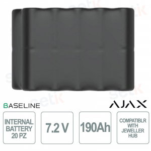 Internal Battery NB 7.2V 190Ah: Batteria a Lunga Durata per Hub BP Jeweller