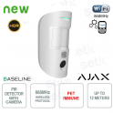 Ajax MotionCam HDR Jeweller Bianco – Rilevatore di movimento IR wireless con foto-verifica HDR