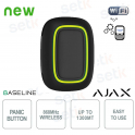 Bouton Ajax Jeweller Noir : Bouton sans fil intelligent avec alarmes et automatisation