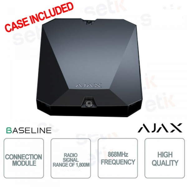 Ajax vhfBridge Jeweller Nero Modulo VHF per Sistemi di Sicurezza Ajax