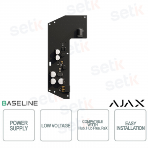 Ajax 12V PSU for Hub/Hub Plus/ReX Alimentatore a Bassa Tensione per Hub e ReX con Alimentazione da Batteria