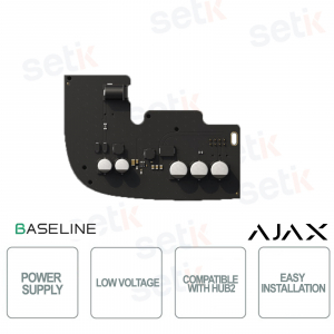 Alimentation par batterie Ajax 6V pour Hub et ReX pour installations sans électricité