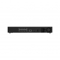 Ajax H2D8PAC 8-Channel 4K NVR with 8 PoE, AI, H.265, and 2 16TB HDDs, ONVIF, Black for Professional IP Video Surveillance