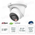 copy of Caméra oculaire IP POE ONVIF - 8MP 4K - Objectif fixe 2,8 mm - Intelligence Artificielle - Couleur - S2
