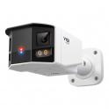 Telecamera IP 4K VIGI InSight S385DPS con doppia ottica 5mm 180°, AI persone/veicoli, Ultra Low Light, IR 50m, IP67 IK10 PoE