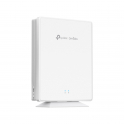 Omada EAP650-Desktop AX3000 Wi-Fi 6 Access Point, Dual Band 3.0Gbps, 4 Gigabit Ports, PoE, FXS VoIP, Cloud SDN Mesh Roaming