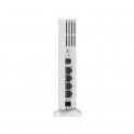 Omada EAP650-Desktop AX3000 Wi-Fi 6 Access Point, Dual Band 3.0Gbps, 4 Porte Gigabit, PoE, FXS VoIP, Cloud SDN Mesh Roaming