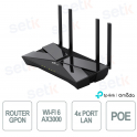 copy of Passerelle 5G extérieure Omada ER701-5G, jusqu'à 7,01 Gbit/s, PoE 2,5G, double SIM, IP66, gestion cloud SDN