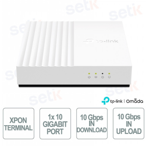 XGZ030 Terminale XGS-PON 10G con Porta LAN 10GE, Gestione OMCI e Supporto FTTH ad Alta Velocità fino a 10Gbps