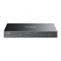 ES210GP 10-Port Gigabit Switch with 8 PoE+, SFP/RJ45 Combo Port, SDN Cloud Management, and 63W PoE Budget - Omada