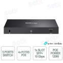 copy of Commutateur PoE+ Gigabit 8 ports ES208GP avec gestion cloud SDN, budget PoE de 64 W pour la vidéosurveillance - Omada