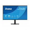 XB2793QSU-B1 27" QHD IPS 75 Hz, hub USB, pied ergonomique réglable, HDMI, DisplayPort, sans scintillement - iiyama